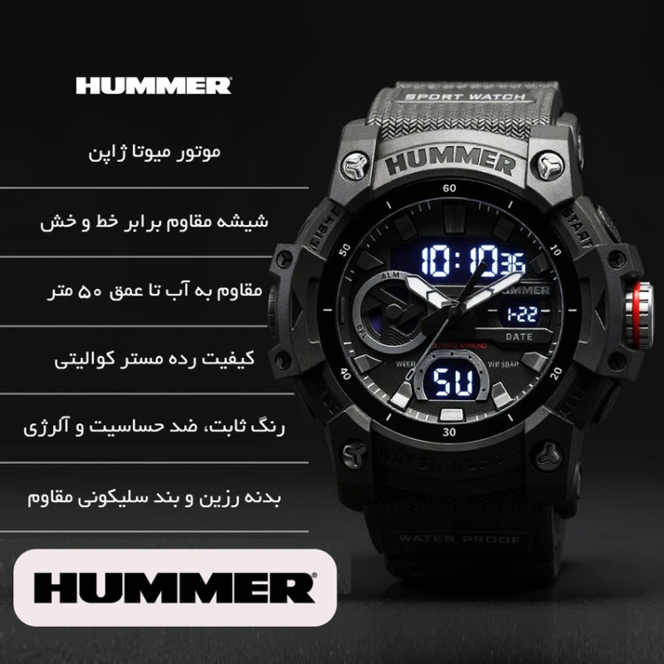 ساعت مردانه هامر مدل HM-1440