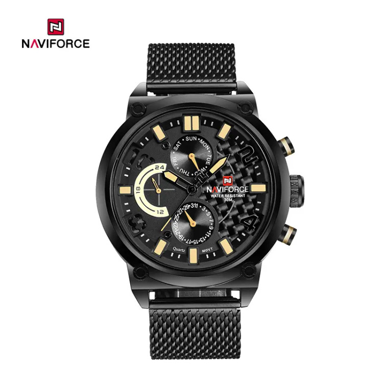 پک کادویی ساعت مردانه نیوی فورس NF9068