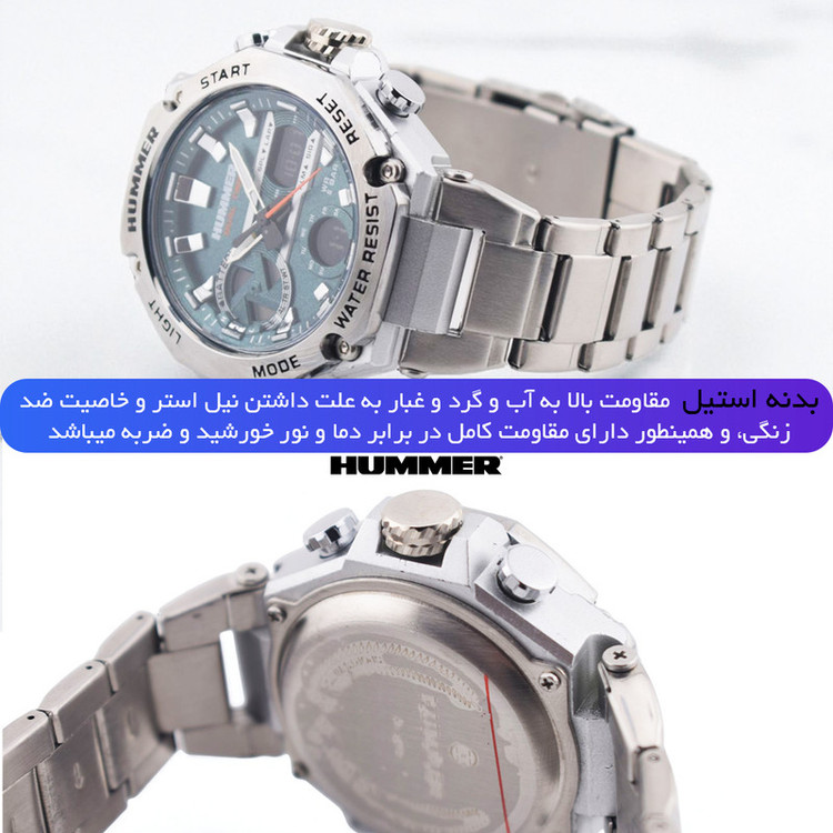 ساعت مردانه هامر مدل HM-1444