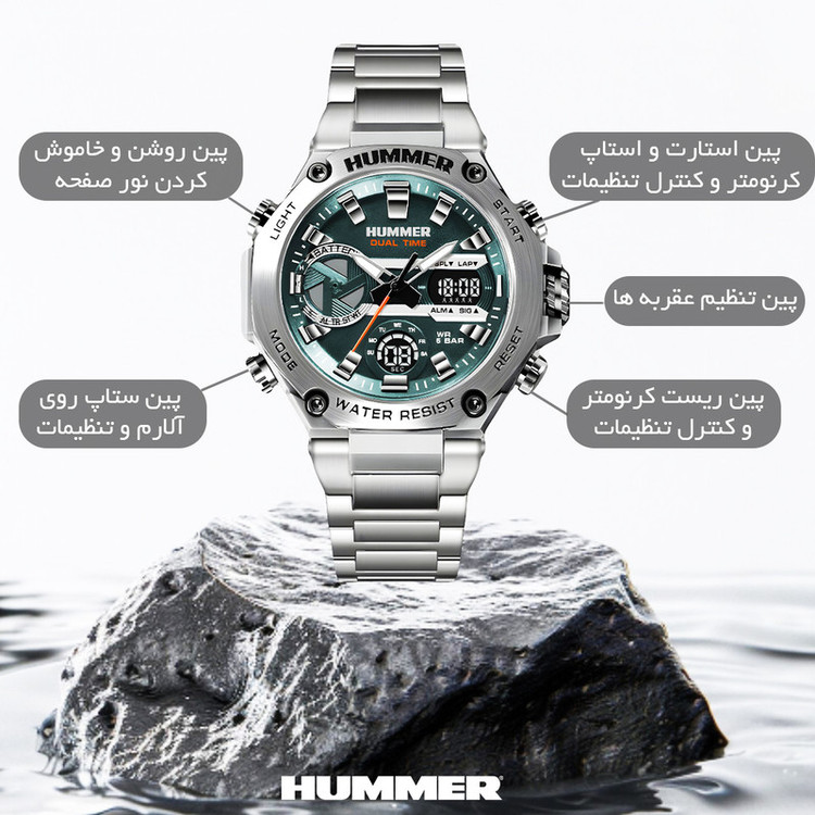 ساعت مردانه هامر مدل HM-1444